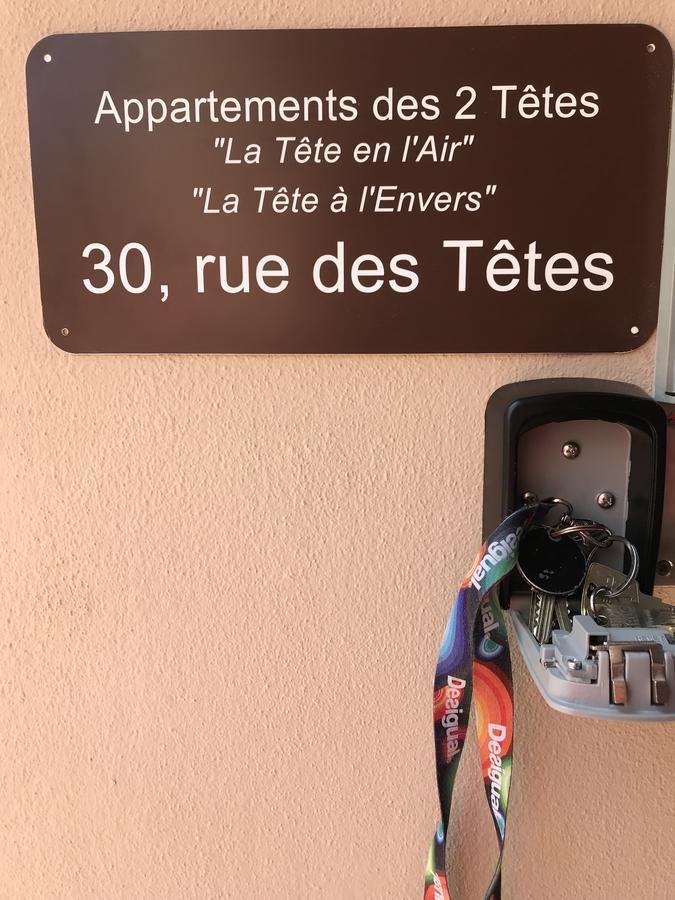 Appartements Des 2 Tetes Colmar Luaran gambar